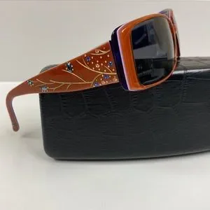 Judith Lieber Stunning Handmade in France Crystal Encrusted Sunglasses Judith Leiber | Accessories | Judith Lieber Stunning  main image 2